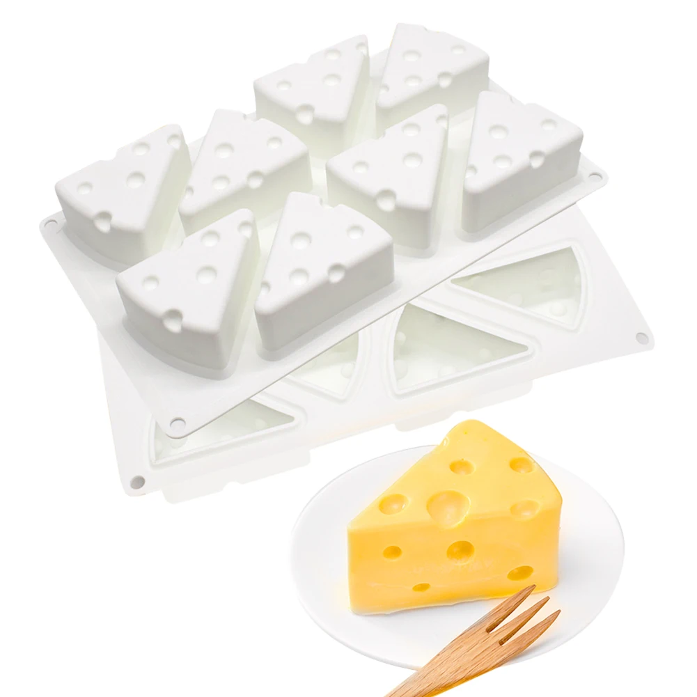 New Cheese Shape Silicone Mold Mousse Cake Moulds Chocolate Fondant Dessert Pastry Baking Decorating Tools Bakeware
New Cheese Shape Silicone Mold Mousse Cake Moulds Chocolate Fondant Dessert Pastry Baking Decorating Tools Bakeware
