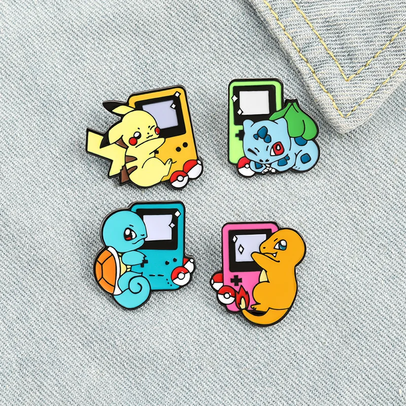 Pins Metal Enamel Pin Cartoon Game Console Brooch For Coat Lapel Pin Badges Women'S Brooches On Clothes Backpack Badge Jewelry
Pins Metal Enamel Pin Cartoon Game Console Brooch For Coat Lapel Pin Badges Women'S Brooches On Clothes Backpack Badge Jewelry