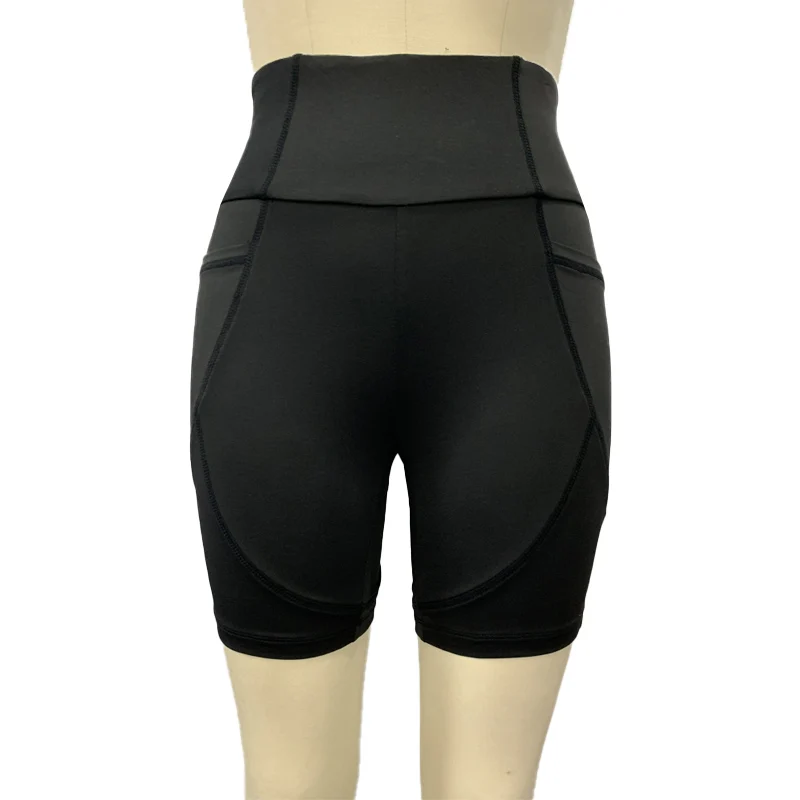 New Fashion Patchwork Female Solid Color Pockets High Waist Short Skinny Casual Women Leggings 
New Fashion Patchwork Female Solid Color Pockets High Waist Short Skinny Casual Women Leggings