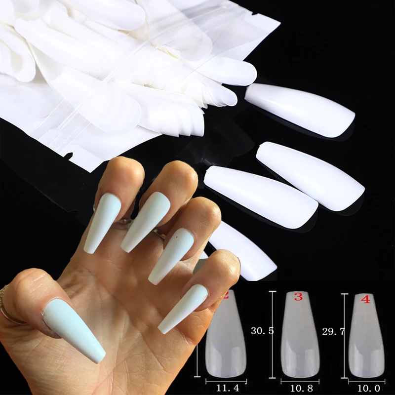 100 Pcs Fake Nails Solid Color Long Ballerina Simple Fake Nails Extension Nails Art UV Gel Acrylic Manicure Full False Nail Tips
100 Pcs Fake Nails Solid Color Long Ballerina Simple Fake Nails Extension Nails Art UV Gel Acrylic Manicure Full False Nail Tips