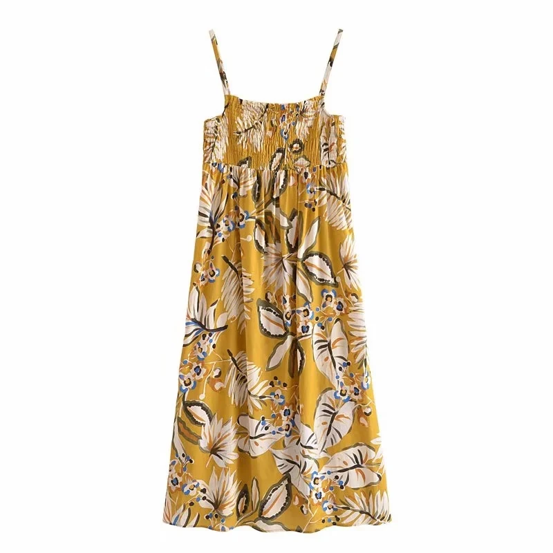 Za 2021 Summer women Boho Plus Size vintage Paisley Sling Dresses long Retro Vestidos Strap Bohemian Printed loose Midi Dress
Za 2021 Summer women Boho Plus Size vintage Paisley Sling Dresses long Retro Vestidos Strap Bohemian Printed loose Midi Dress