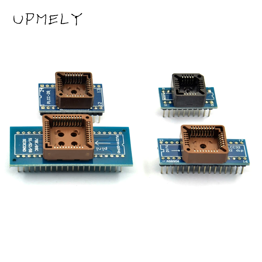 Upmely 8 Programmer Adapters Socket Kit SOP8+SOP16 +PLCC32 +PLCC44 for TL866CS TL866A RT809H Smart Clip Programing Compiler
Upmely 8 Programmer Adapters Socket Kit SOP8+SOP16 +PLCC32 +PLCC44 for TL866CS TL866A RT809H Smart Clip Programing Compiler