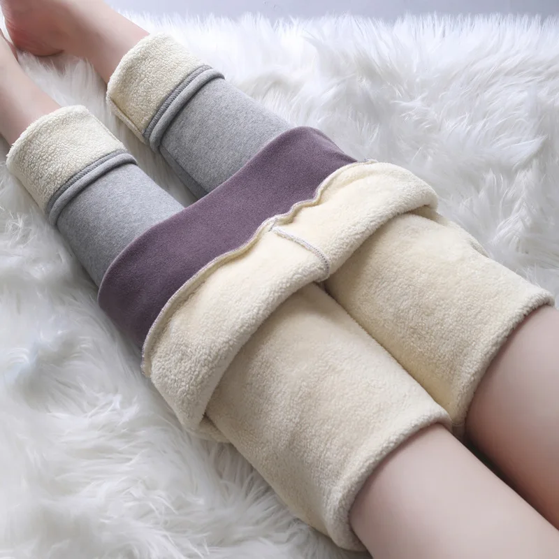 Winter Women Fleece Leggings High Waist Plus Size Female Trousers Thick Warm Tights Wool Velvet Cashmere Pants
Winter Women Fleece Leggings High Waist Plus Size Female Trousers Thick Warm Tights Wool Velvet Cashmere Pants