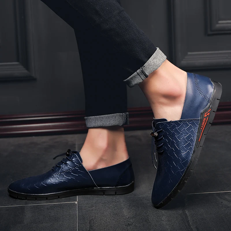 New Business Mens Shoes Casual Natural Leather Shoes Fashion Formal Shoes Flat Lace-up Solid Classic Shoes Zapatos Piel Hombre
New Business Mens Shoes Casual Natural Leather Shoes Fashion Formal Shoes Flat Lace-up Solid Classic Shoes Zapatos Piel Hombre