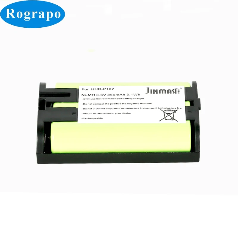 New Battery For Panasonic HHR-P104 ,HHR-P105,HHR-P107 Cordless Telephone Accumulator 850mAh Replacement Batterie
New Battery For Panasonic HHR-P104 ,HHR-P105,HHR-P107 Cordless Telephone Accumulator 850mAh Replacement Batterie
