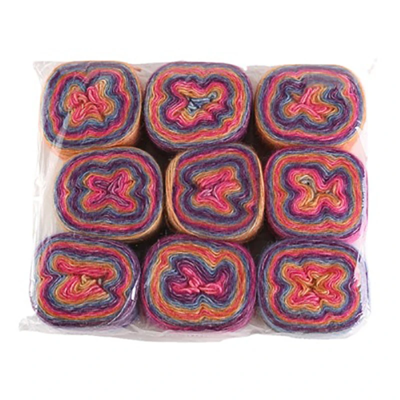 100G Gradient Cake Golfer Knit Acrylic Wool Scarf Hat Sweater Crochet Shawl Yarn Spray Wool Yarn 
100G Gradient Cake Golfer Knit Acrylic Wool Scarf Hat Sweater Crochet Shawl Yarn Spray Wool Yarn