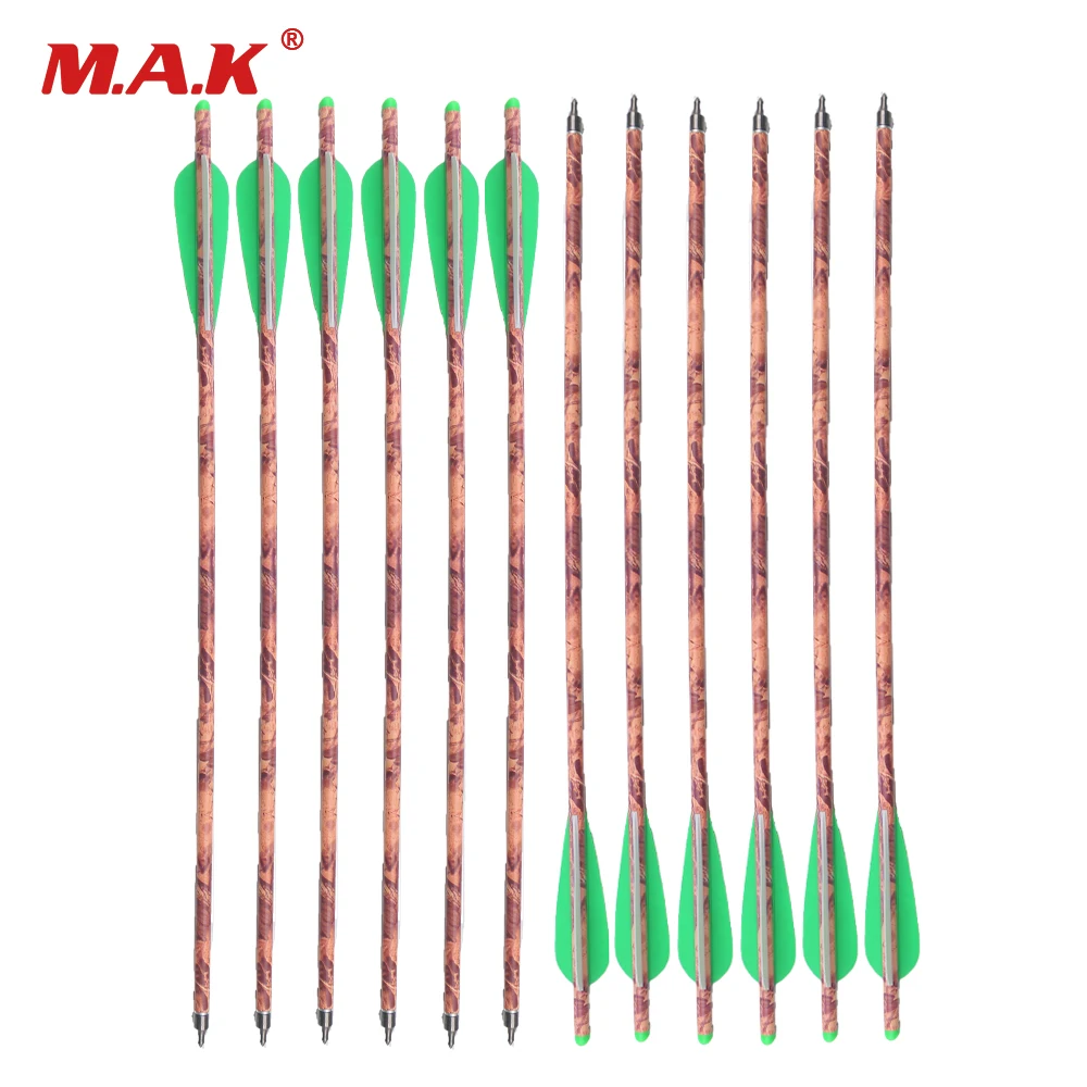 20 Inch Mixed Carbon Crossbow Arrow Diameter 8.8mm with Replaceable Arrowhead for Hunting Shooting
20 Inch Mixed Carbon Crossbow Arrow Diameter 8.8mm with Replaceable Arrowhead for Hunting Shooting
