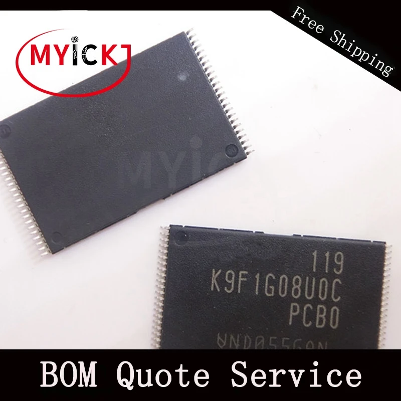 Фото 2 шт. K9F1G08U0C PCB0 TSOP48 samsung Semiconductor inc. руководство по выбору - купить