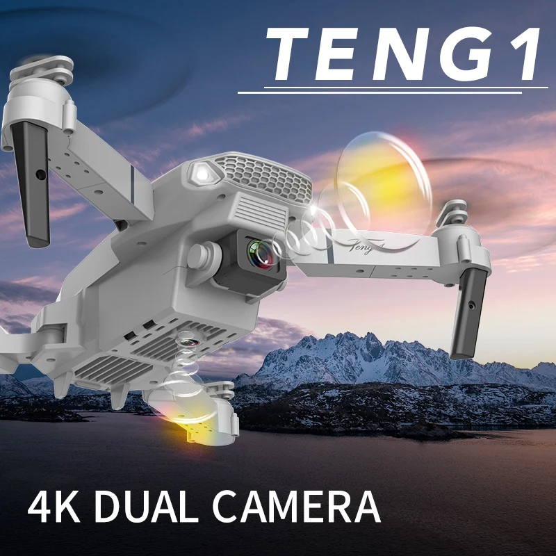 E88 Pro Drone 4K HD Dual Camera Visual Positioning WiFi FPV Four-Axis Aircraft Height Preservation RC Quadcopter
E88 Pro Drone 4K HD Dual Camera Visual Positioning WiFi FPV Four-Axis Aircraft Height Preservation RC Quadcopter