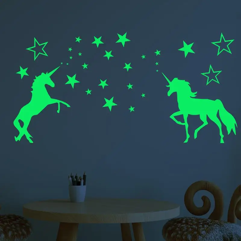 1set New Glow In The Dark Toys Wall Stickers for Kids Baby Bedroom Ceiling Home Decor Luminous Stars Unicorn Wall Stickers Gift
1set New Glow In The Dark Toys Wall Stickers for Kids Baby Bedroom Ceiling Home Decor Luminous Stars Unicorn Wall Stickers Gift