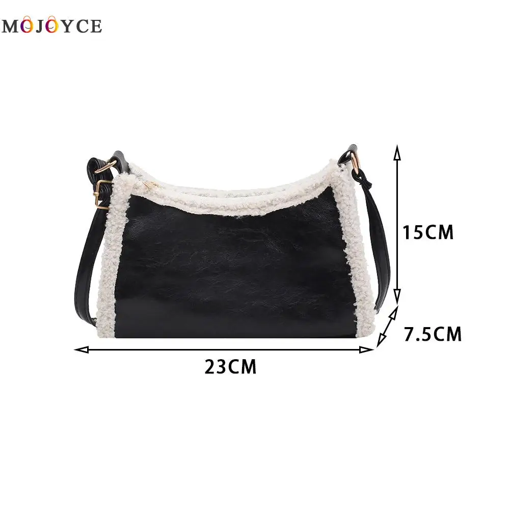Portable Winter Autumn Splicing Fleece Messenger Shoulder Bags for Women 2020 PU Leather Solid Color Totes Envelope Handbags
Portable Winter Autumn Splicing Fleece Messenger Shoulder Bags for Women 2020 PU Leather Solid Color Totes Envelope Handbags