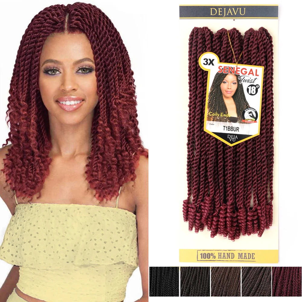 Mtmei Hair 3 шт./лот черные бордовые Сенегальские твист волосы вязаные крючком косы 18 дюймов синтетические плетеные волосы Сенегал твист африкан...
Mtmei Hair 3 шт./лот черные бордовые Сенегальские твист волосы вязаные крючком косы 18 дюймов синтетические плетеные волосы Сенегал твист африкан...