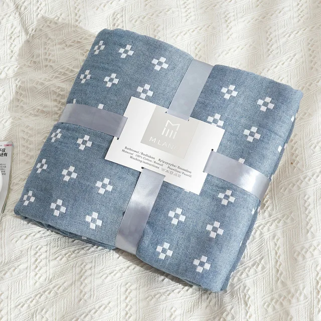 Blue Cotton Gauze Solid Color Muslin Blanket For Baby Bedding Sheets Patio Garden Lounge Chair Covering Accept Dropshipping
Blue Cotton Gauze Solid Color Muslin Blanket For Baby Bedding Sheets Patio Garden Lounge Chair Covering Accept Dropshipping