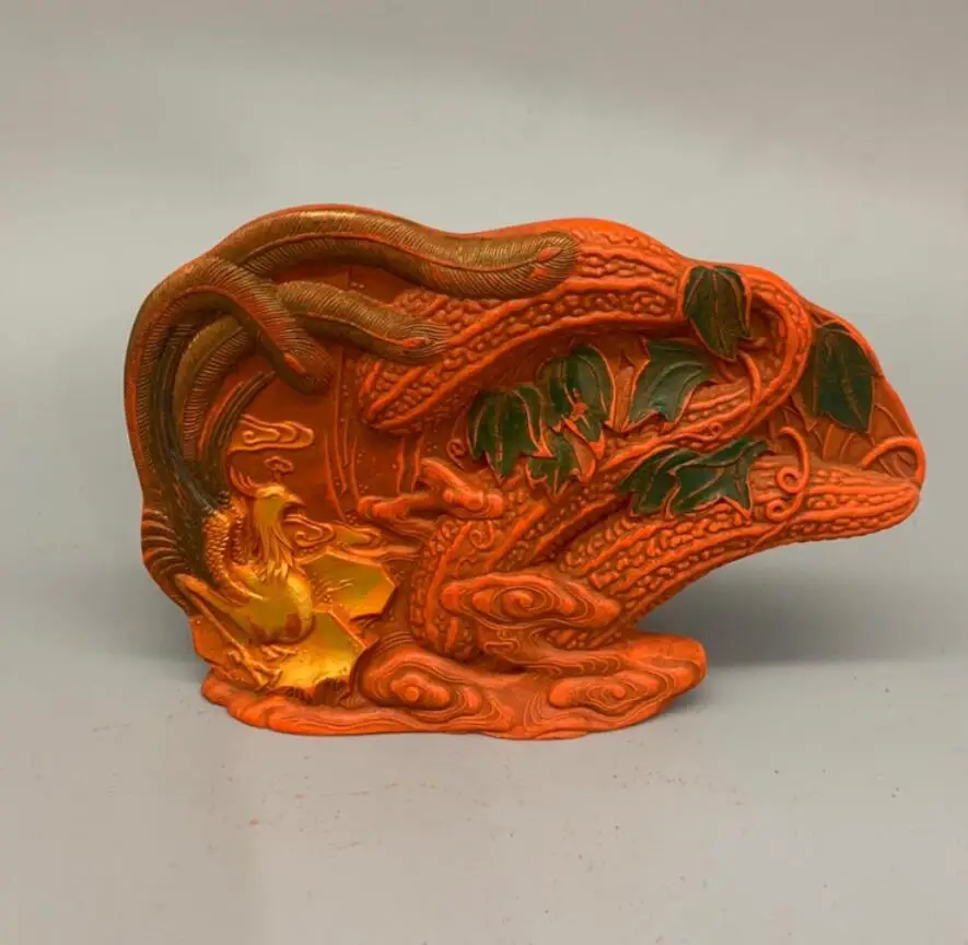 Китайская чернильная комочка Феникс Momordica charantia статуя ремесла
Китайская чернильная комочка Феникс Momordica charantia статуя ремесла