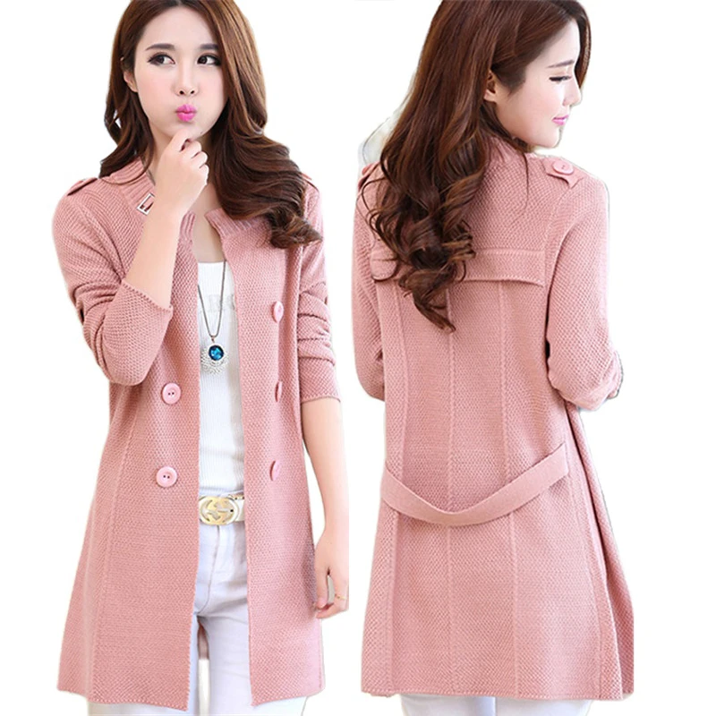 2021 New Fashion Women Sweater Cardigan Autumn Winter Office Lady Button Warm Windbreaker Casual Slim Mid-length Knitted Outwear
2021 New Fashion Women Sweater Cardigan Autumn Winter Office Lady Button Warm Windbreaker Casual Slim Mid-length Knitted Outwear