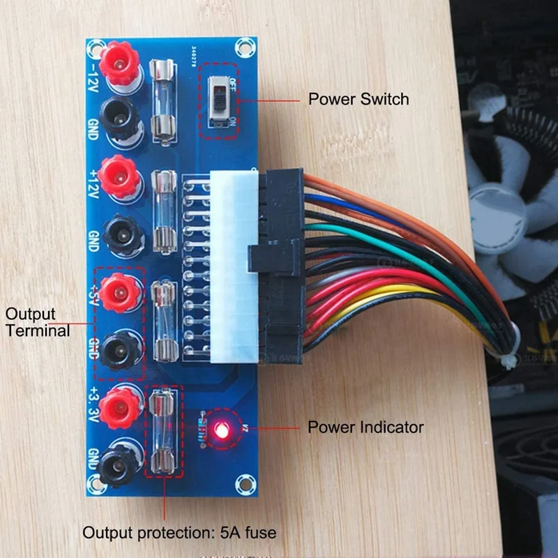 2Pcs XH-M229 Desktop Computer Chassis Power Supply ATX Transfer Board Power Take Off Board Power Output Terminal Module
2Pcs XH-M229 Desktop Computer Chassis Power Supply ATX Transfer Board Power Take Off Board Power Output Terminal Module