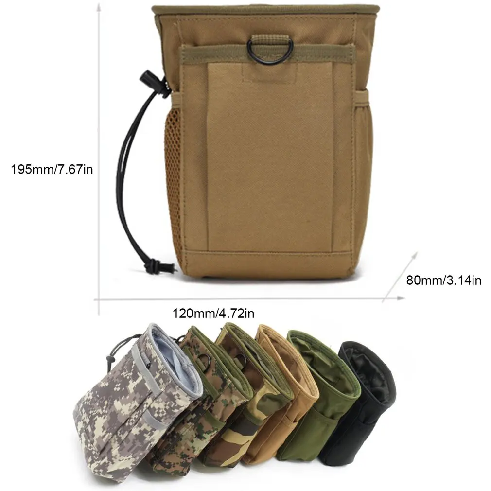 Outdoor Airsoft Molle Hunting Rifle Pouch Ammo Gun Tactical Magazine Pouch Camo Dump Drop Reloader Paintball Pouch Bag Equipment
Outdoor Airsoft Molle Hunting Rifle Pouch Ammo Gun Tactical Magazine Pouch Camo Dump Drop Reloader Paintball Pouch Bag Equipment
