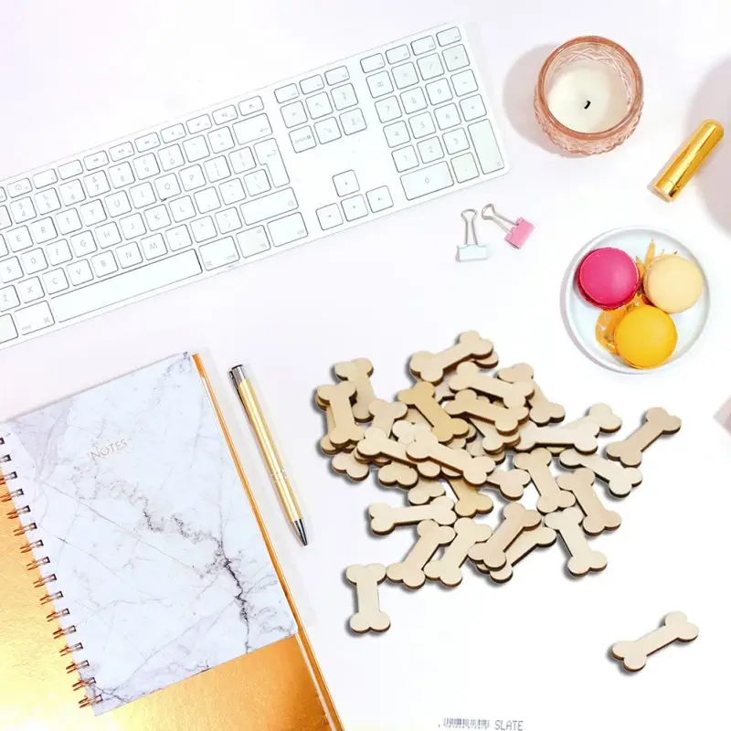 50Pcs DIYDog Bone Cutouts Wooden Blank Crafts Decor For Arts Crafts Projects Ornaments Wedding Table Scatter Decoration New
50Pcs DIYDog Bone Cutouts Wooden Blank Crafts Decor For Arts Crafts Projects Ornaments Wedding Table Scatter Decoration New