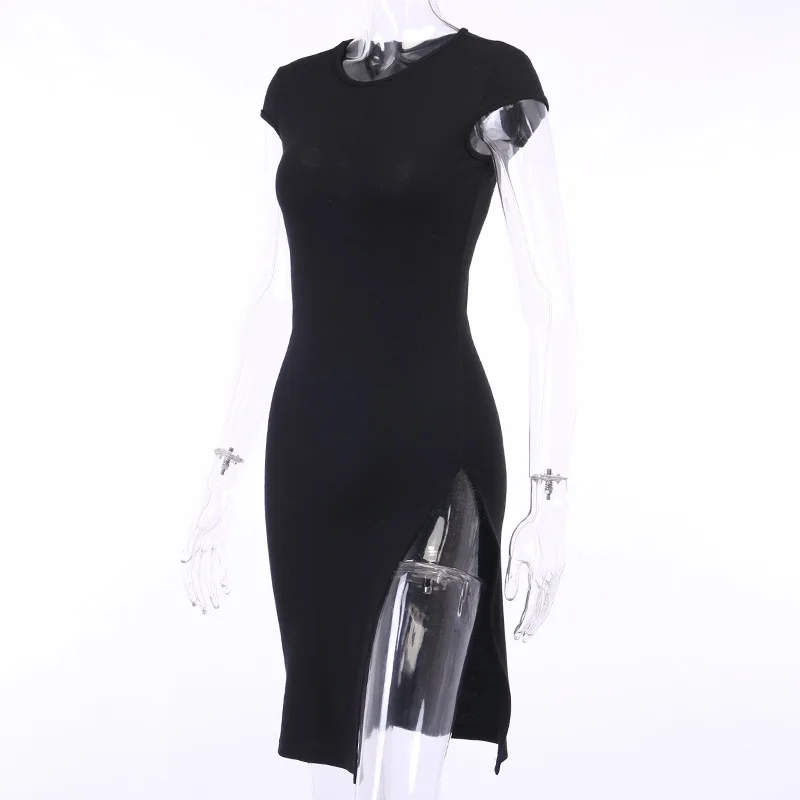 FNOCE Elegant Sexy Neck Summer High Solid 23135 Slit Fashion Color 2021 Dress Short Sleeve New round Waist
FNOCE Elegant Sexy Neck Summer High Solid 23135 Slit Fashion Color 2021 Dress Short Sleeve New round Waist