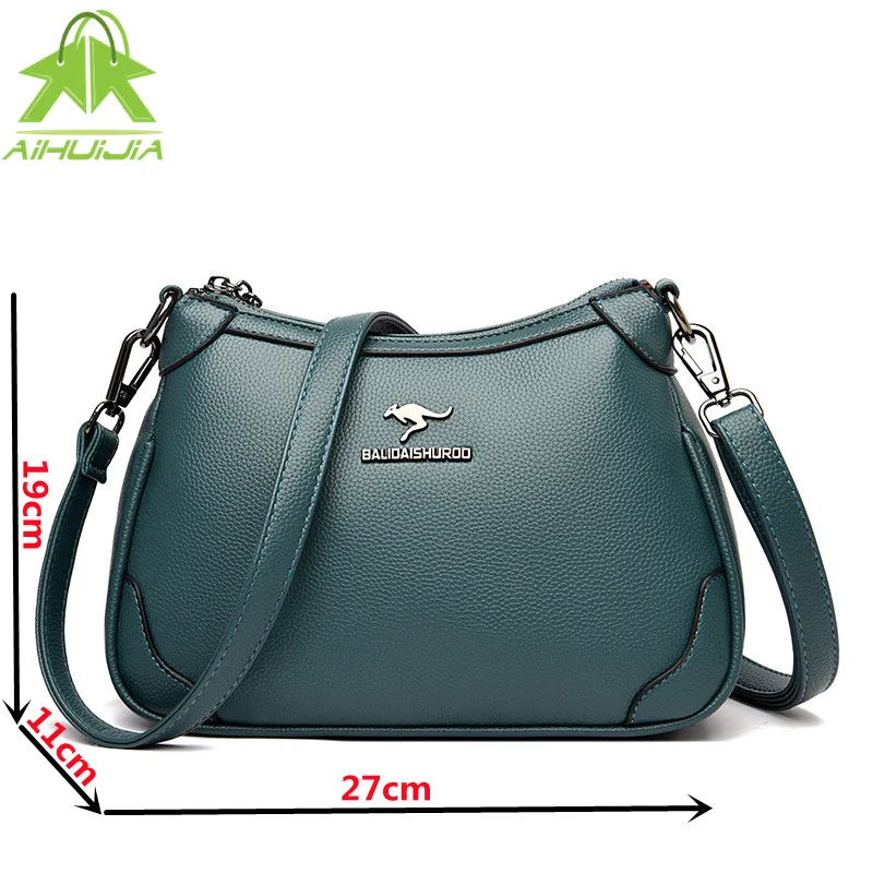 Luxury Ladies Handbag Fashion High Capacity Shoulder Bags 2021 New High-quality Pu Leather Pure Color Woman Casual Messenger Bag
Luxury Ladies Handbag Fashion High Capacity Shoulder Bags 2021 New High-quality Pu Leather Pure Color Woman Casual Messenger Bag