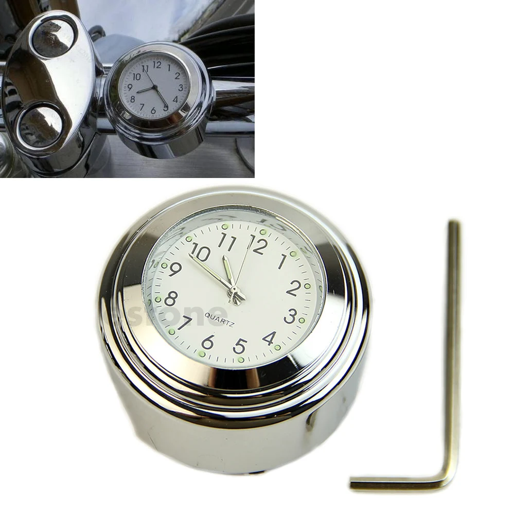 Waterproof 7/8" 1" Universal Motorbike Motorcycle Bike Handlebar Bar Mount Clock 87HE
Waterproof 7/8" 1" Universal Motorbike Motorcycle Bike Handlebar Bar Mount Clock 87HE
