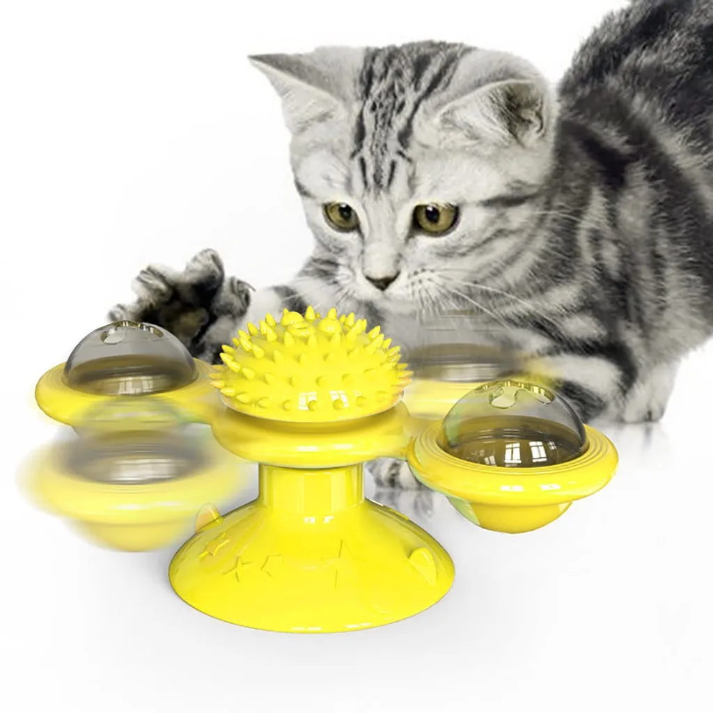 Игрушка ветряная мельница, игрушка для кошек, вращающаяся игрушка для домашних животных, Когтеточка, щетка для кошек, забавная игрушка для к...
Игрушка ветряная мельница, игрушка для кошек, вращающаяся игрушка для домашних животных, Когтеточка, щетка для кошек, забавная игрушка для к...