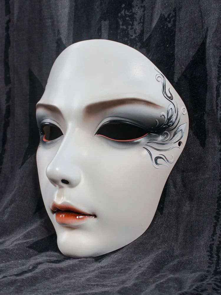 Chinese Style Original Hand-Painted Hanfu Full Face Mask Boys Accessories Mask Party Ball Mysterious Dress up
Chinese Style Original Hand-Painted Hanfu Full Face Mask Boys Accessories Mask Party Ball Mysterious Dress up