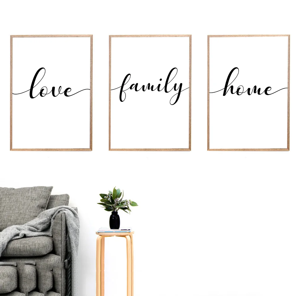 One Line Family Home Letter Canvas Painting Wall Art Nordic Posters and Prints Poster Love Laminas Decorativas Cuadros 
One Line Family Home Letter Canvas Painting Wall Art Nordic Posters and Prints Poster Love Laminas Decorativas Cuadros