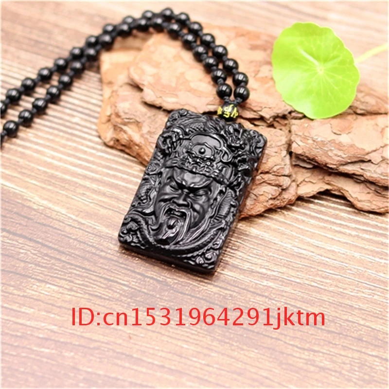 Beads Fashion Black Charm Chinese Natural Dragon Pendant Jade for Necklace Obsidian Amulet Gifts Jewelry Guanyu Women
Beads Fashion Black Charm Chinese Natural Dragon Pendant Jade for Necklace Obsidian Amulet Gifts Jewelry Guanyu Women