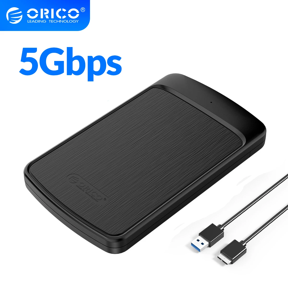 

ORICO External Hard Drive Enclosure 2.5 Inch SATA to USB 3.0 Mobile HDD Storage Compatible for PC, TV,PS4 Max 4TB Tool-Free