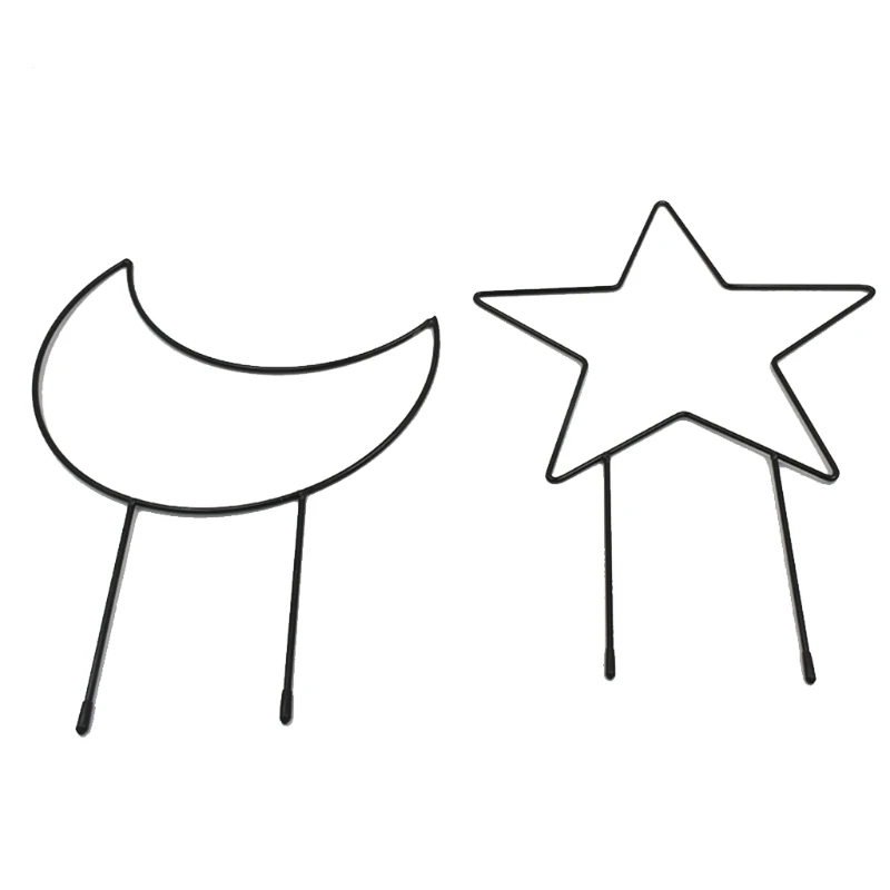 Star Moon Shape Garden Plant Support Frame Wreath Climbing Plants Trellis Iron Shrub Holder Flower Support Plants
Star Moon Shape Garden Plant Support Frame Wreath Climbing Plants Trellis Iron Shrub Holder Flower Support Plants
