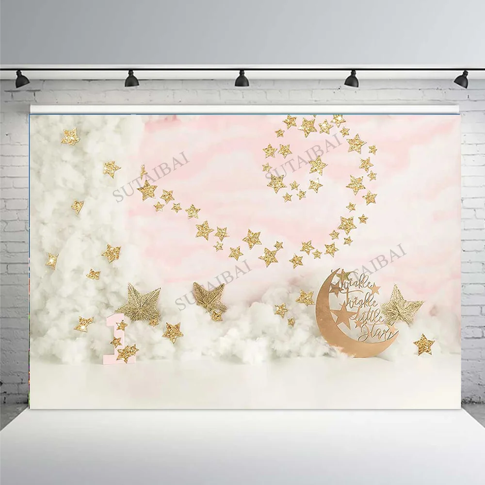 Golden Little Star Photography Background Newborn Baby Shower Birthday Cake Smash Portrait Photocall Backdrop Photo Photobooth
Golden Little Star Photography Background Newborn Baby Shower Birthday Cake Smash Portrait Photocall Backdrop Photo Photobooth