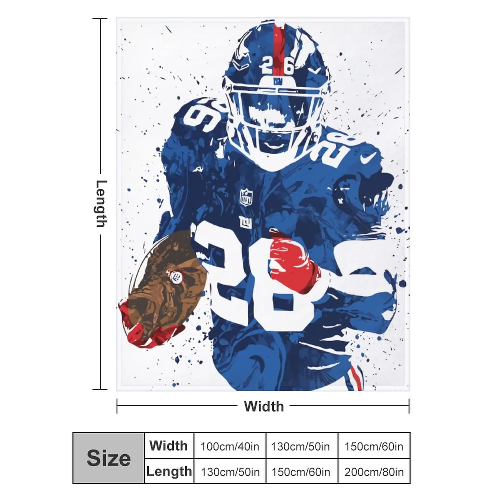 Blanket 26 Saquon Barkleyd Ultra Soft Micro Fleece Cozy Lightweight Microfiber Flannel All Season Living Room Bedroom Vertical
Blanket 26 Saquon Barkleyd Ultra Soft Micro Fleece Cozy Lightweight Microfiber Flannel All Season Living Room Bedroom Vertical