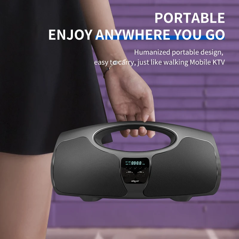 Zealot P1 40W Powerful Wireless Speakers Large Boombox For Bluetooth PC Computer Portable Stereo Subwoofer Bass Soundbox Karaoke
Zealot P1 40W Powerful Wireless Speakers Large Boombox For Bluetooth PC Computer Portable Stereo Subwoofer Bass Soundbox Karaoke