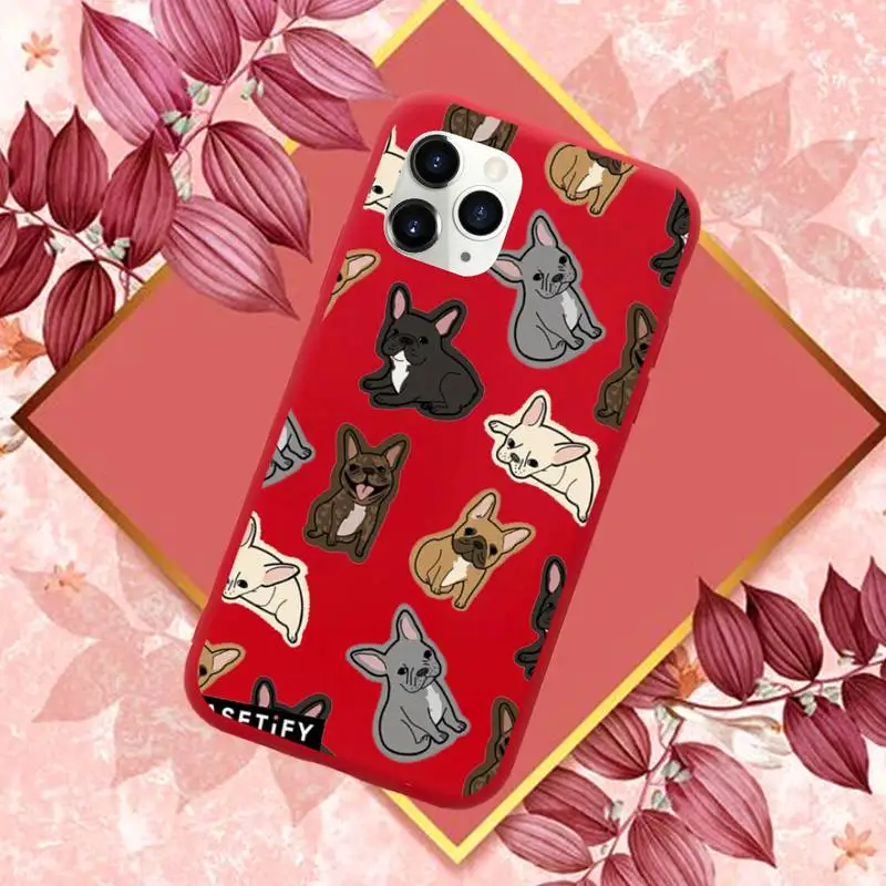 Hot French Bulldog Dog Phone Case Red Candy Color for iPhone 11 12 mini pro XS MAX 8 7 6 6S Plus X SE 2020 XR
Hot French Bulldog Dog Phone Case Red Candy Color for iPhone 11 12 mini pro XS MAX 8 7 6 6S Plus X SE 2020 XR