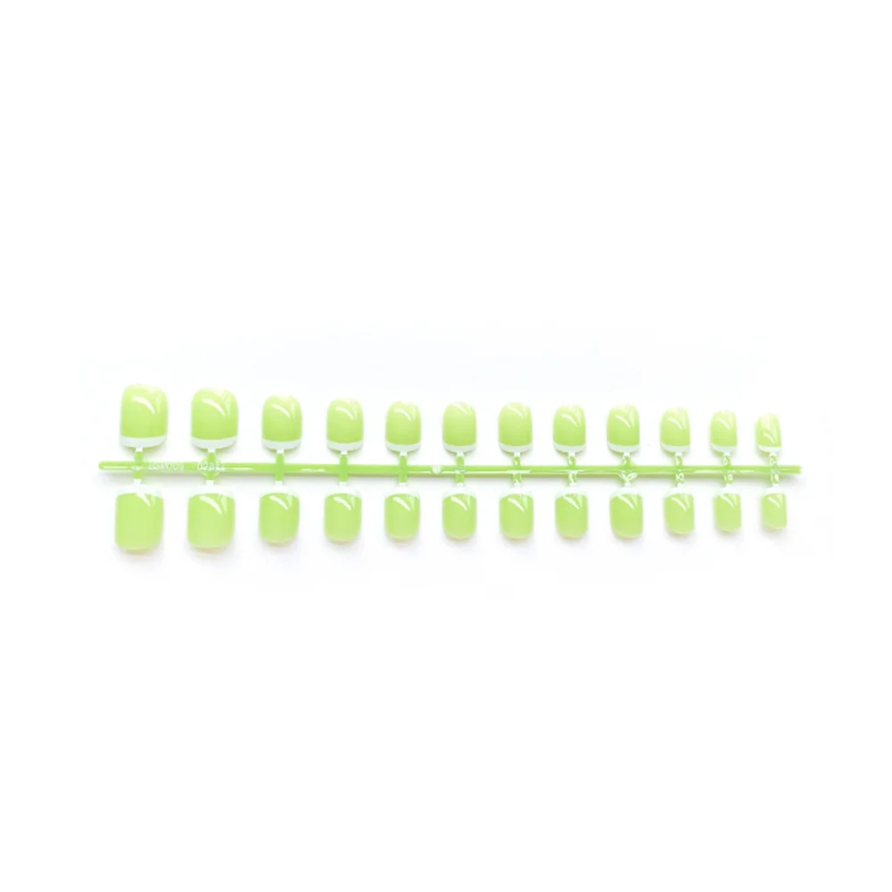 Women French White Border Candy Green False Nails Summer Diy Nails Deco Nails Art Beauty Supply Nail Tips
Women French White Border Candy Green False Nails Summer Diy Nails Deco Nails Art Beauty Supply Nail Tips