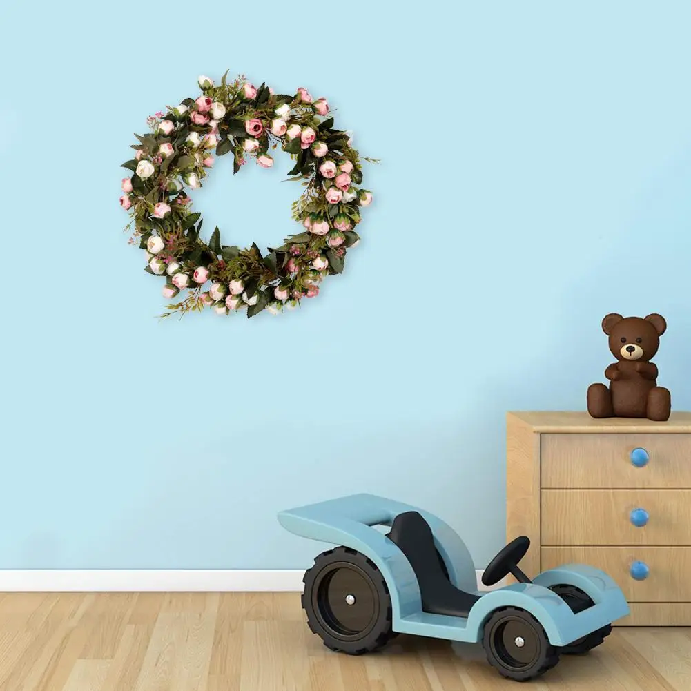 Artificial Wreaths Silk Rose Flowers Round Heart Simulation Garland For Wedding Party Decoration 15.7inch
Artificial Wreaths Silk Rose Flowers Round Heart Simulation Garland For Wedding Party Decoration 15.7inch