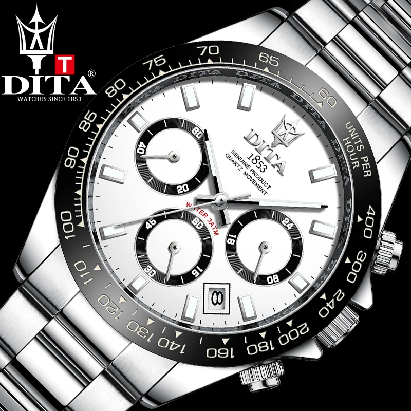 DITA Top Brand Luxury Fashion Men Watch 30ATM Waterproof Date Clocks Quartz Watches Mens Sport Wristwatch Relogio Masculino
DITA Top Brand Luxury Fashion Men Watch 30ATM Waterproof Date Clocks Quartz Watches Mens Sport Wristwatch Relogio Masculino