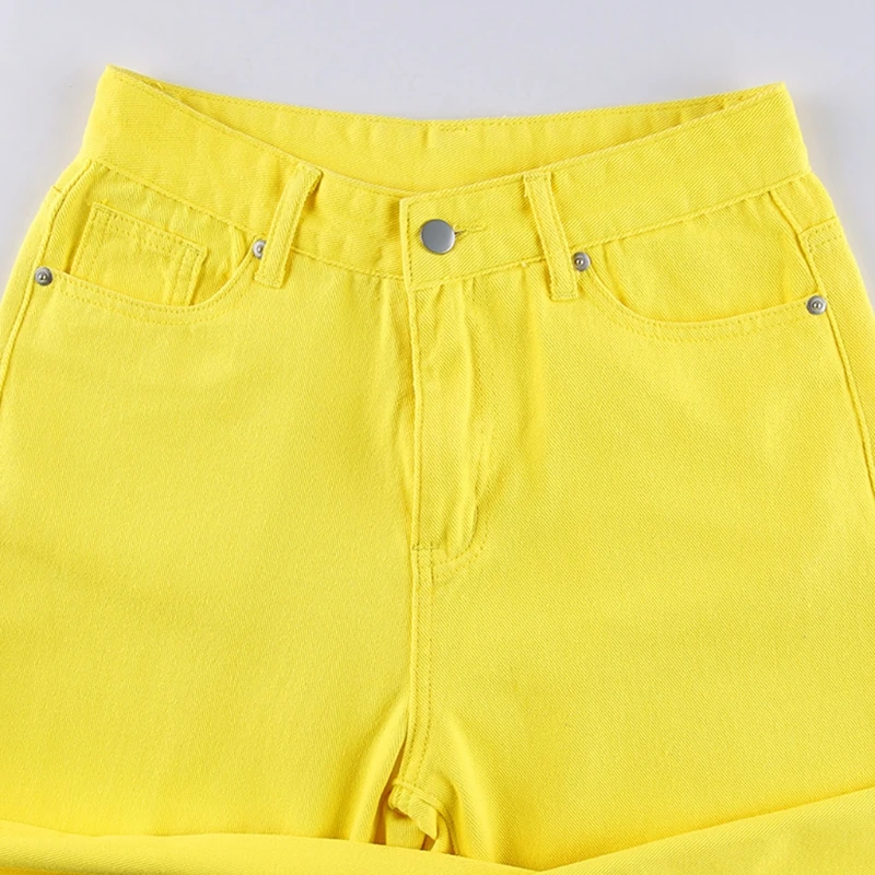 Women Vintage High Waist Jeans Harajuku Bright Solid Color Full Length Denim Pants Straight Leg Loose Long Trousers
Women Vintage High Waist Jeans Harajuku Bright Solid Color Full Length Denim Pants Straight Leg Loose Long Trousers