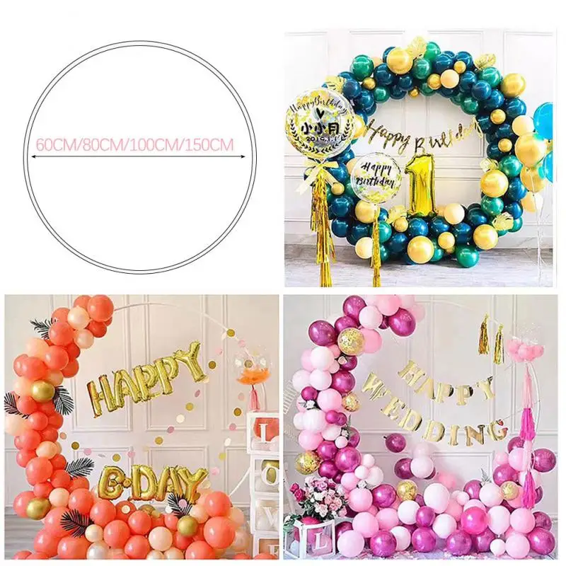 Birthday Party Balloon Ring Circle Decoration DIY Wreath Support Party Wedding Celebration Party Balloon Ring Background Decor 
Birthday Party Balloon Ring Circle Decoration DIY Wreath Support Party Wedding Celebration Party Balloon Ring Background Decor