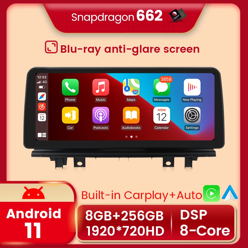8G+256G !12.3inch Android 11 car GPS radio player for BMW X1 F48 2016-2017 NBT with carplay 1920X720HD Anti-glare Blu-ray screen
8G+256G !12.3inch Android 11 car GPS radio player for BMW X1 F48 2016-2017 NBT with carplay 1920X720HD Anti-glare Blu-ray screen