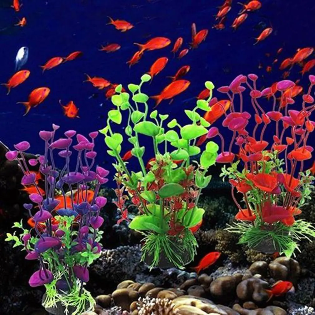6Pcs Simulation Artificial Plants Aquarium Decor Water Ornament Plant Fish Tank Aquarium Grass Random Color
6Pcs Simulation Artificial Plants Aquarium Decor Water Ornament Plant Fish Tank Aquarium Grass Random Color