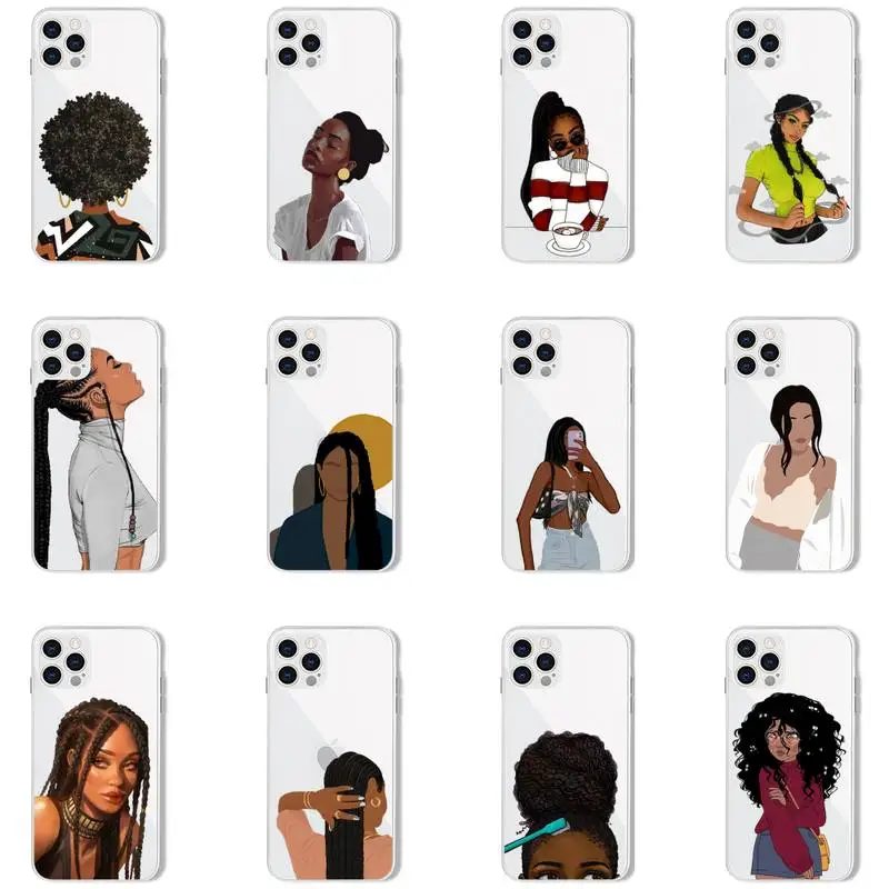 Black braids black girl fashion Phone Case For iPhone 13 12 11 8 7 Pro Max Plus X XS XR MINI transparent clear New
Black braids black girl fashion Phone Case For iPhone 13 12 11 8 7 Pro Max Plus X XS XR MINI transparent clear New