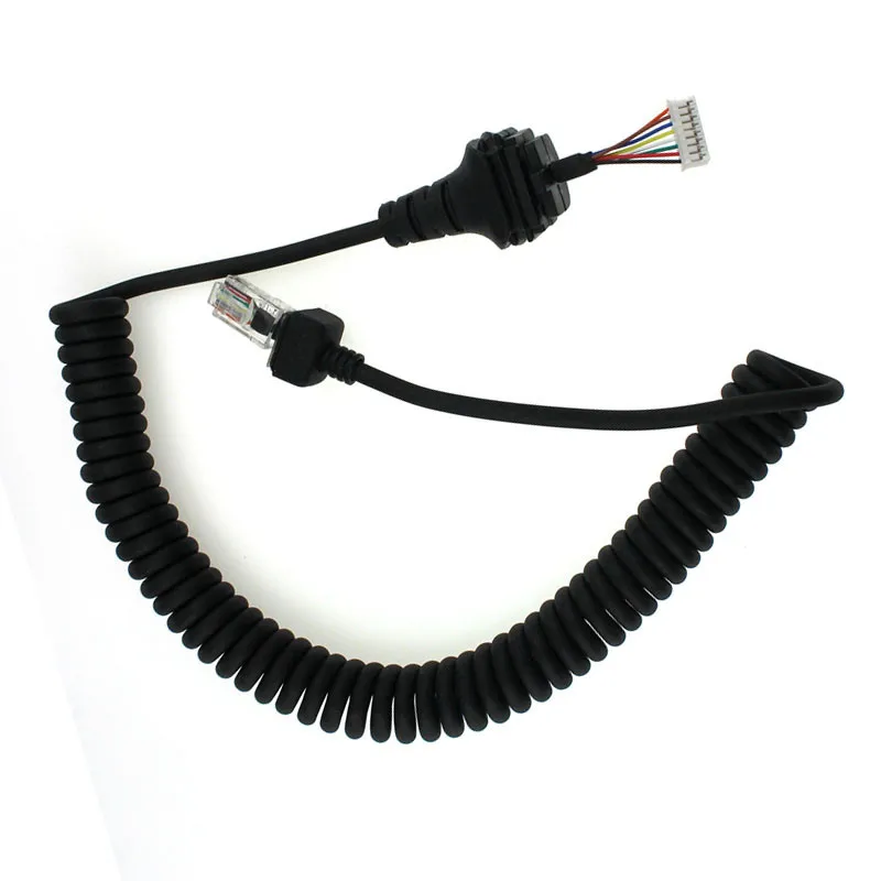 2pcs NEW Replacement Handheld Mic HM152 154 Microphone Cable for Radio ICOM IC-2820H IC-2825E IC-2800H IC2200 IC3600FI
2pcs NEW Replacement Handheld Mic HM152 154 Microphone Cable for Radio ICOM IC-2820H IC-2825E IC-2800H IC2200 IC3600FI