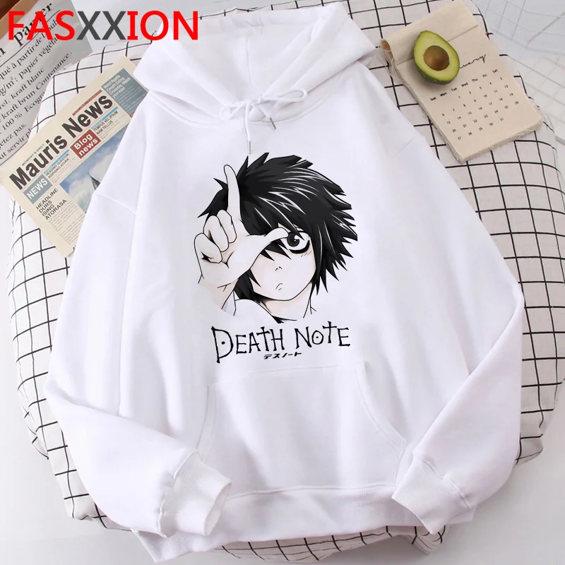 Толстовки с капюшоном «Death Note», женские корейские худи с рисунком аниме, хип-хоп
Толстовки с капюшоном «Death Note», женские корейские худи с рисунком аниме, хип-хоп