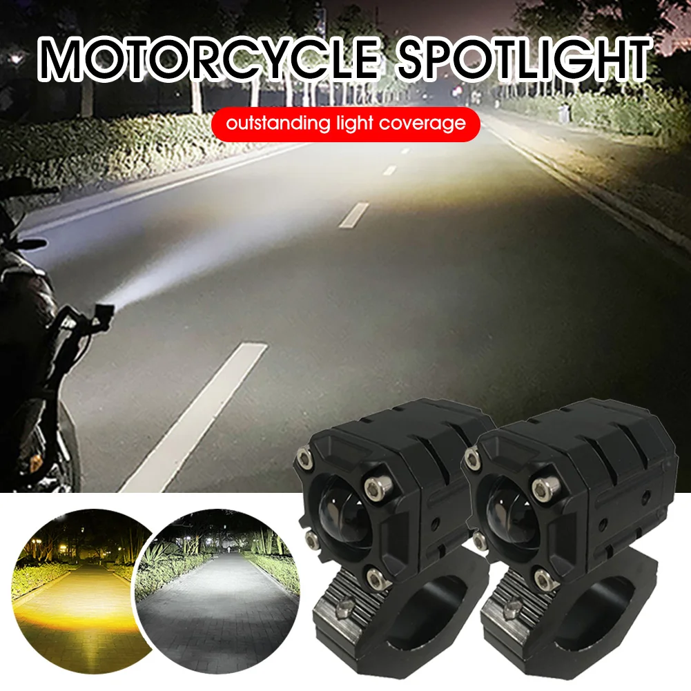 Universal Motorcycle LED Light 12V-24V Headlight Fog Lamp Hi Lo Beam White Amber Spot Light Projector Lens Auxiliary Lamp Tools
Universal Motorcycle LED Light 12V-24V Headlight Fog Lamp Hi Lo Beam White Amber Spot Light Projector Lens Auxiliary Lamp Tools
