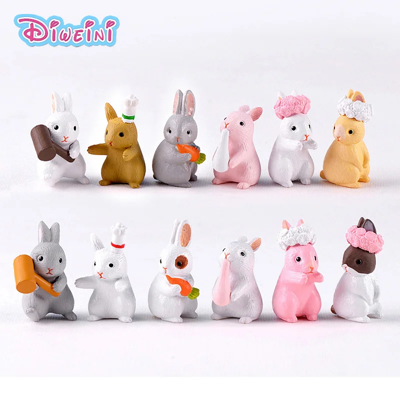 Easter Rabbit Family Animal Model Action Figure Cartoon Figurine Birthday Cake Decoration Kitchen House Christmas Hot Toys Set
Easter Rabbit Family Animal Model Action Figure Cartoon Figurine Birthday Cake Decoration Kitchen House Christmas Hot Toys Set