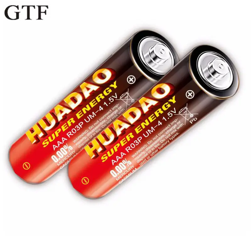 Сухая батарея AAA 1 шт. 5 в батареи Zn/MnO2 высокой емкости для игрушек с дистанционным