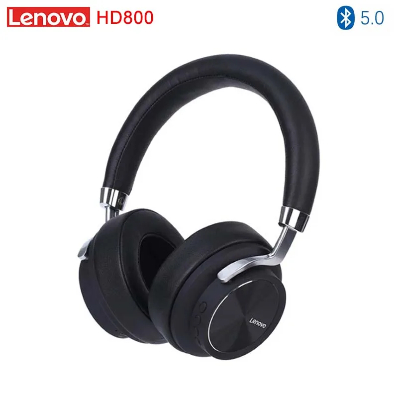 Игровая Bluetooth-гарнитура Lenovo HD800 складные беспроводные наушники с шумоподавлением