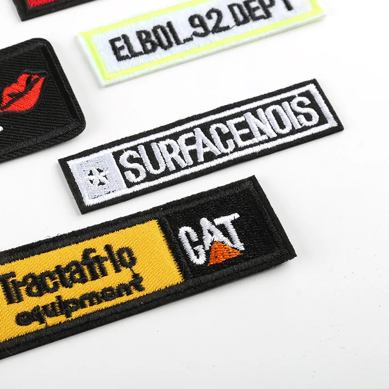 50pcs/lot Square Embroidery Patches Letters Clothing Decoration Accessories Blue Strange Things Diy Iron Heat Transfer Applique
50pcs/lot Square Embroidery Patches Letters Clothing Decoration Accessories Blue Strange Things Diy Iron Heat Transfer Applique